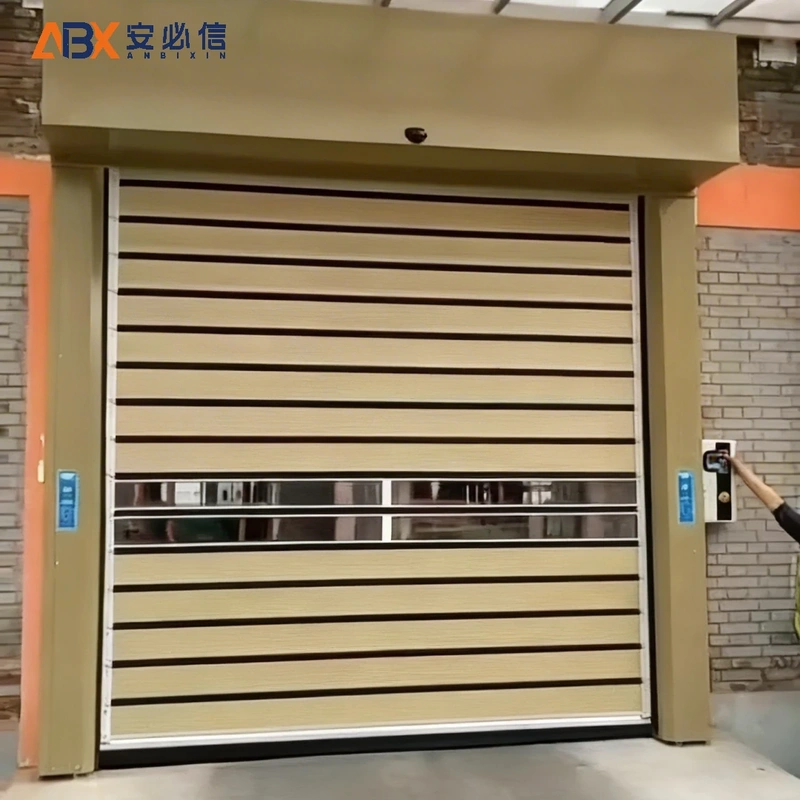 包头螺旋式高速门